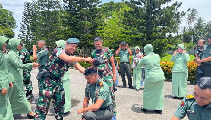 112 Prajurit Yonif 113/JS Naik Pangkat, Wadan Yonif Sandang Mayor