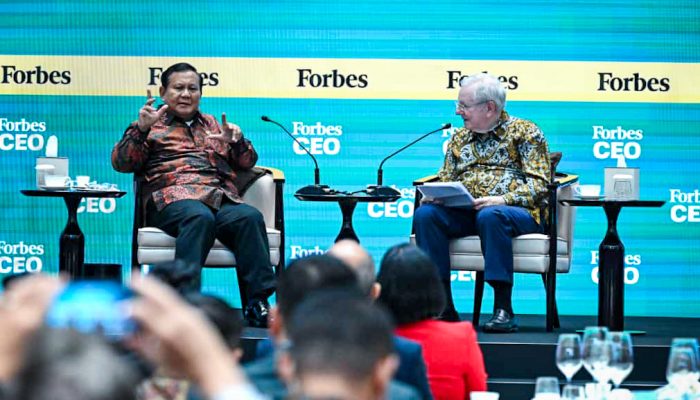 Presiden Prabowo Dorong Kolaborasi Global di Forbes CEO Conference 2025
