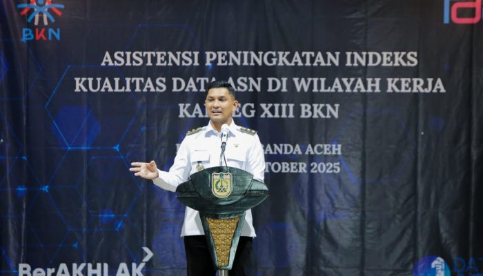 Pemko Banda Aceh Komitmen Naikkan Indeks Kualitas Data ASN