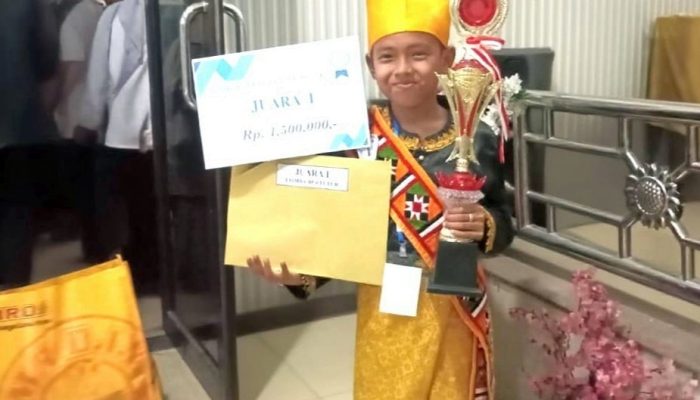 Oza Adha Sajid dari Simeulue Wakili Aceh di Lomba Bertutur Tingkat Nasional