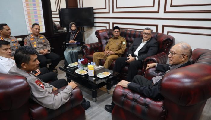 Wali Nanggroe dan Kapolda Bahas Kesiagaan Hadapi Potensi Banjir