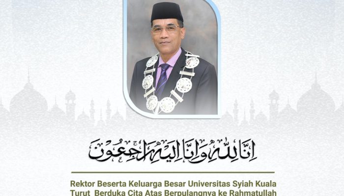 Dekan FKIP USK yang juga Mantan Wabup Aceh Besar Syamsulrizal Meninggal Dunia