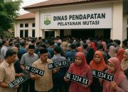 Ilustrasi mutasi pelat kendaraan di Aceh
