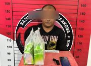 Eks Vokalis Band Aceh Ditangkap Bawa 1,87 Kg Sabu, Terancam Hukuman Mati