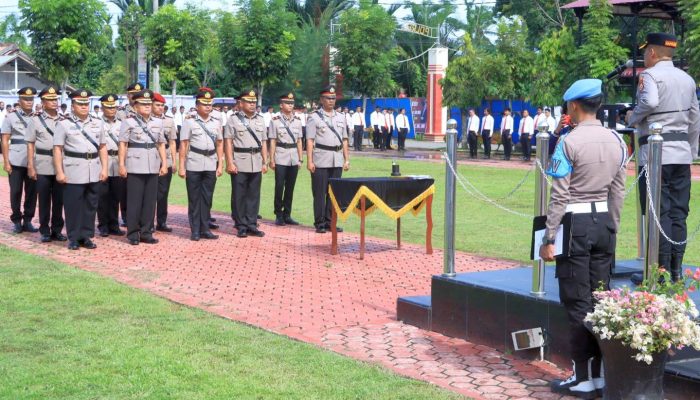 Mutasi Besar di Polres Aceh Utara, Kapolres Minta Pejabat Baru Tunjukkan Inovasi