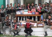 Puluhan Ribu Batang Rokok Ilegal Disita dalam Operasi Gabungan di Pidie Jaya