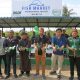 Perwakilan IHH-NL dan ASAR Humanity Cabang Aceh saat meresmikan pasar ikan baru di Gampong Mancang, Geudong, Aceh Utara, Kamis (30/10)