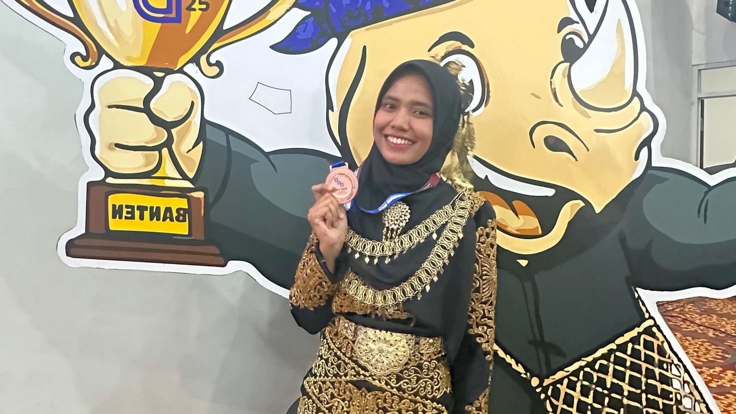 Andis Febrina, siswi MAN 3 Aceh Besar