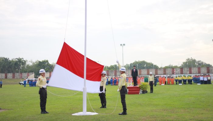 Perta Arun Gas dan PHE NSO Gelar Upacara Hari Pahlawan