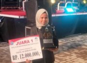 Nailul Arifa, siswi MIN 6 Aceh Utara, tampil gemilang di MTQ ke-37 Aceh dan meraih Juara Satu Tartil Putri.