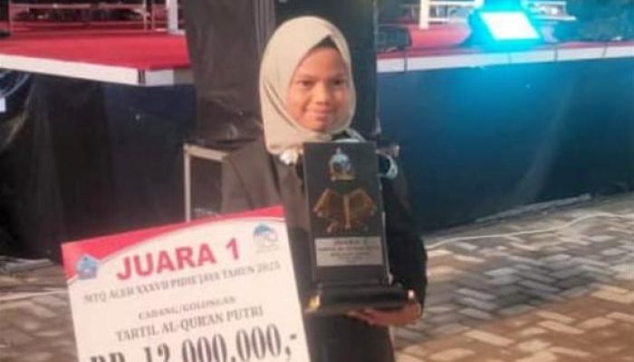 Nailul Arifa, Putri Aceh Utara yang Bersinar di MTQ ke-37 Aceh