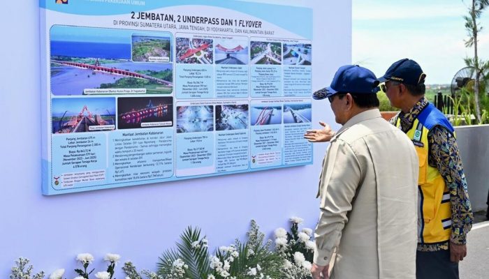 Presiden Prabowo Resmikan Empat Infrastruktur Strategis Secara Hybrid