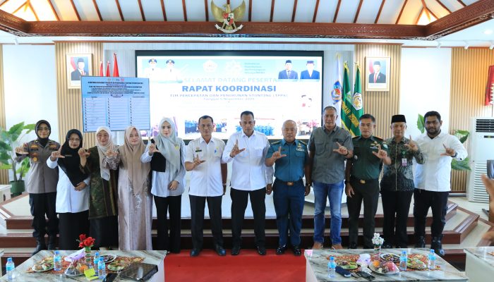 Pemko Lhokseumawe Mantapkan Kolaborasi Lintas Sektor Turunkan Stunting