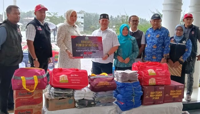 Kak Ana Salurkan Bantuan Senilai Rp335 Juta untuk Korban Banjir Aceh Utara