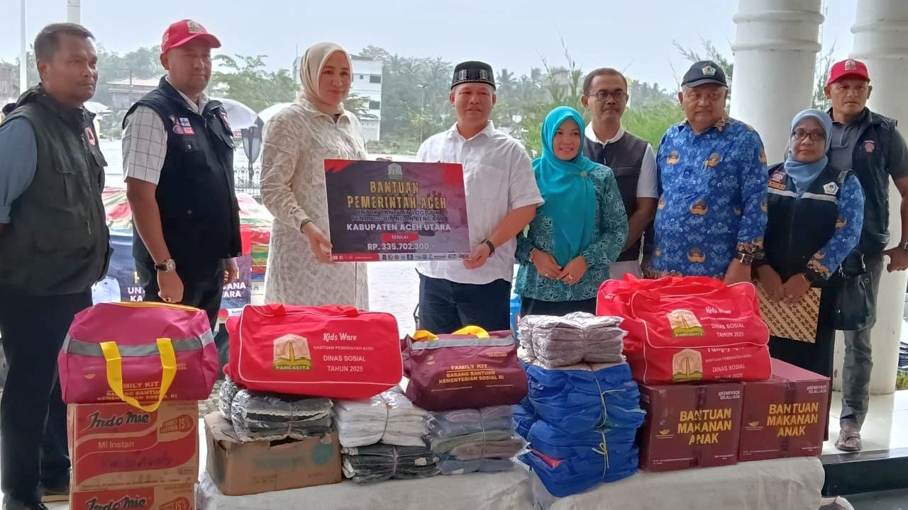 Ketua Tim Penggerak PKK Aceh, Ny. Marlina Muzakir (Kak Ana)