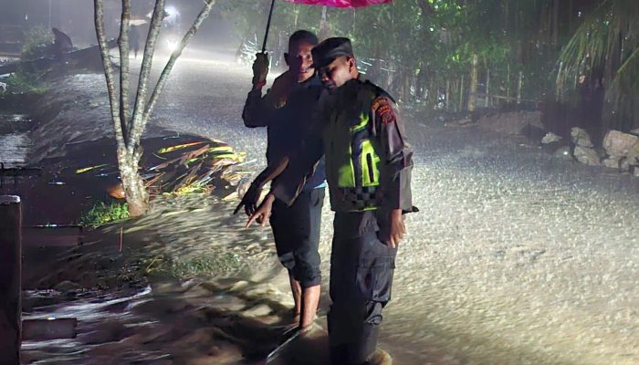 Tanggul Krueng Pasee Jebol, Warga Nibong Diminta Waspada Banjir