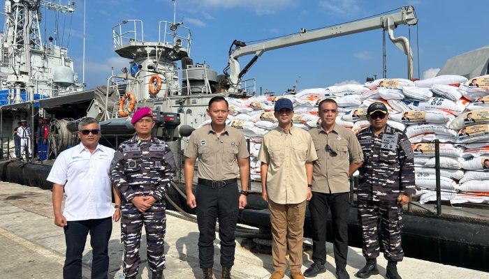 AHY Berangkatkan 50 Ton Beras Tujuan Idi Rayeuk dan Lhokseumawe