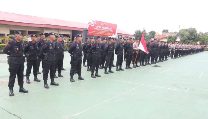 Polda Sumsel Kerahkan 100 Brimob Tangani Pascabencana Aceh