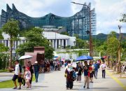Foto: Libur Nataru Bikin Kawasan IKN Nusantara Mendadak Ramai