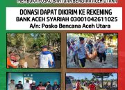 Pemkab Aceh Utara Buka Donasi untuk Penanganan Darurat Banjir