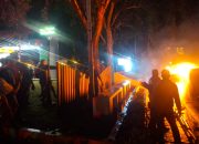 Mobil APV Angkut BBM Terbakar di Lhokseumawe