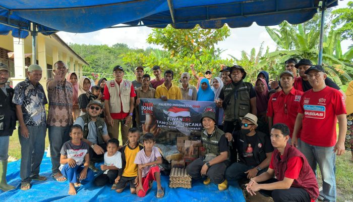 Pajero Indonesia One Distribusikan Bantuan di Jambo Aye