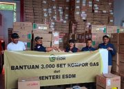 Kementerian ESDM Kirim 1.000 Genset dan 3.000 Kompor ke Aceh