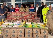 Perta Arun Gas Bantu Korban Banjir di Lhokseumawe