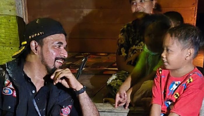 Bupati Aceh Timur Tinjau Pengungsi Banjir di Pedalaman Pantee Bidari