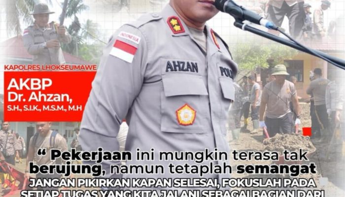 Kapolres Lhokseumawe Perkuat Moril Personel