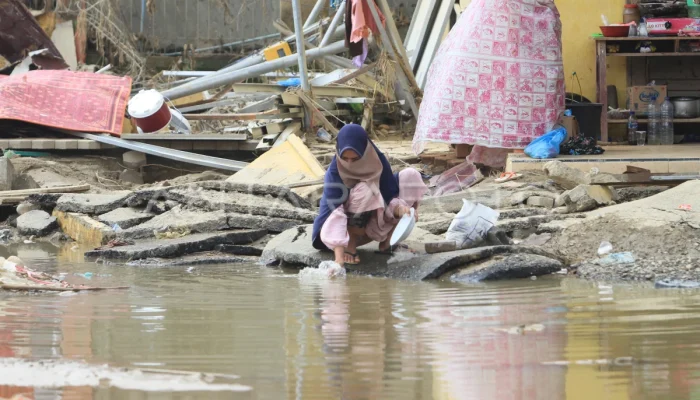 71 Ribu Warga Aceh Utara Bertahan di Pengungsian Akibat Banjir