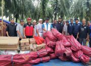 Dinsos Aceh Kirim 5 Truk Logistik Bantuan ke Langkahan dan Sawang