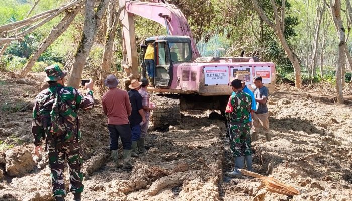 MG LPDP Buka Akses Jalur Terisolasi Akibat Banjir di Aceh Tengah