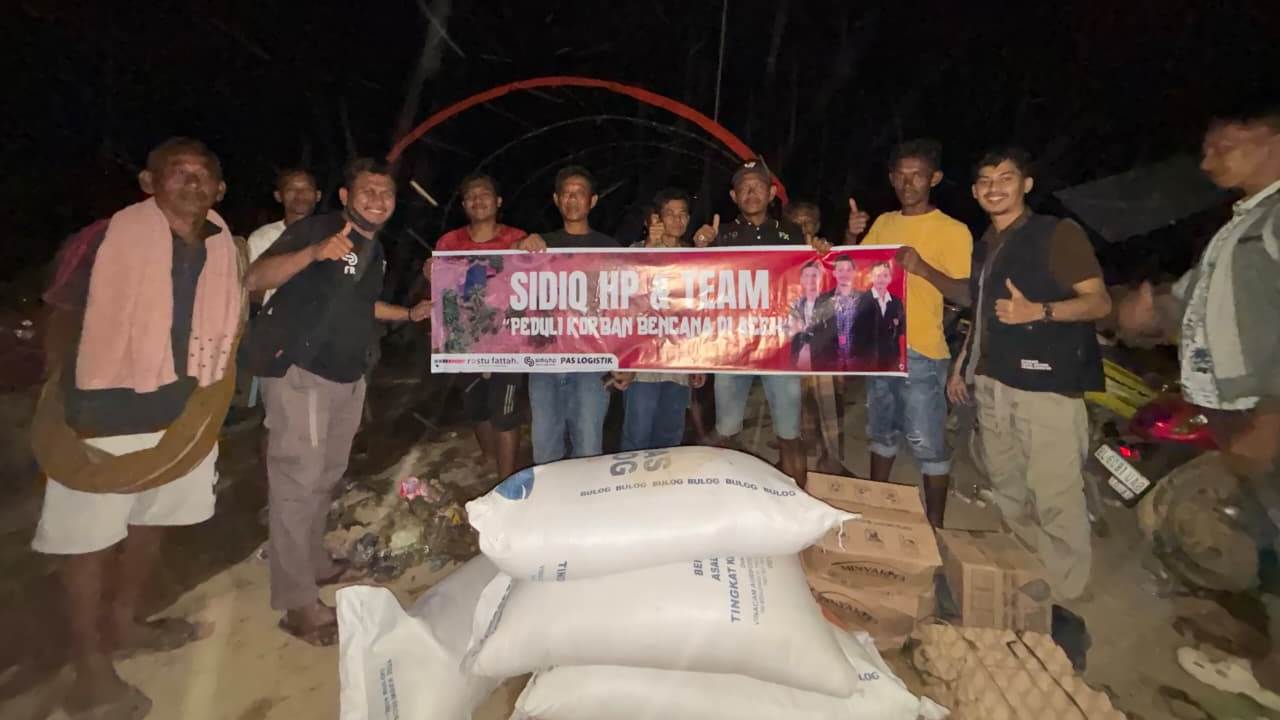 Kreator Konten Aceh salurkan donasi bagi korban banjir di berbagai wilayah