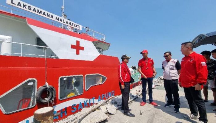 PDIP Operasikan Rumah Sakit Apung untuk Korban Bencana di Aceh