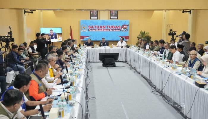 Sufmi Dasco Pimpim Rakor Percepatan Pemulihan Aceh Pascabencana