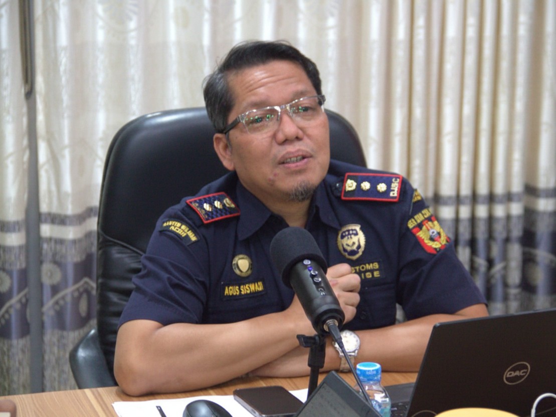 Kepala Bea Cukai Lhokseumawe, Agus Siswadi.