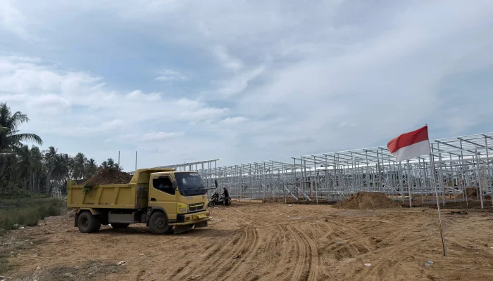 BNPB Percepat 711 Huntara untuk Warga Korban Banjir Aceh Utara