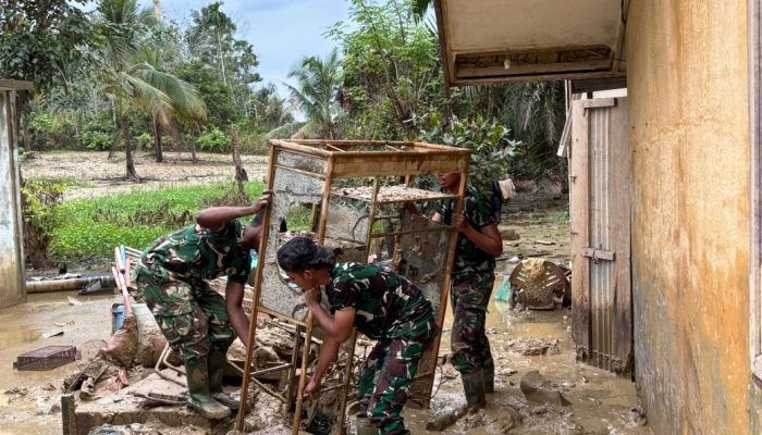 Polindes Terdampak Banjir, TNI Pastikan Layanan Pulih