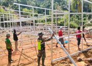 Pembangunan Huntara Warga Beutong Ateuh Dikebut