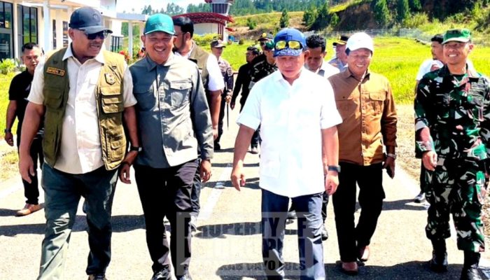 Bersama Wagub, Mendagri Tinjau Desa Badak Gayo Lues