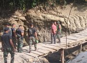 TNI Cek Lokasi Pembangunan Jembatan Bailey di Gayo Setie