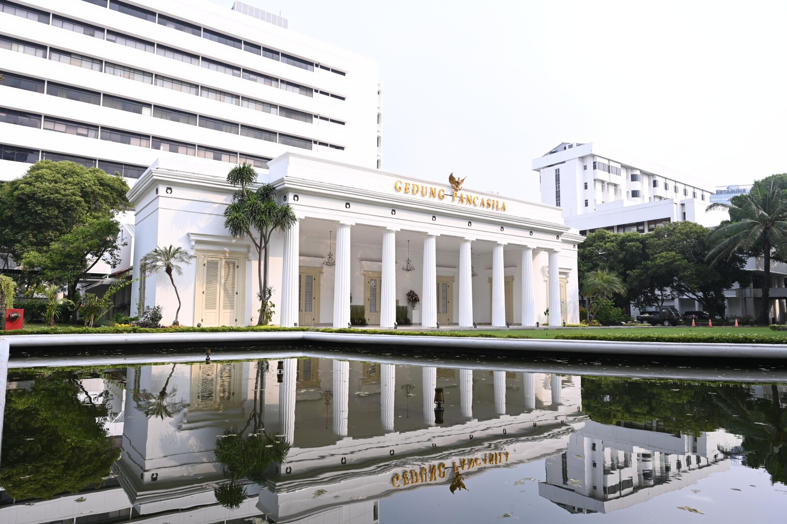 Gedung Pancasila di kompleks Kementerian Luar Negeri RI, Jakarta Pusat