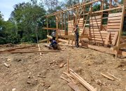 Pembangunan Huntara Panta Kuli Bener Meriah Dikebut