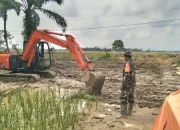 Lahan Huntara Desa Paya Tukai Langkahan Mulai Dibersihkan