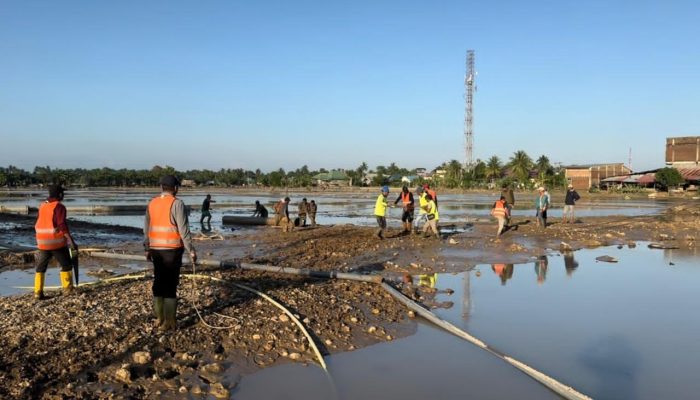 Pascabanjir, Perumdam Tirta Pase Beroperasi Secara Darurat
