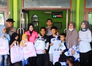 Kapolda Aceh Kunjungi Sekolah Darurat SD Benua Raja