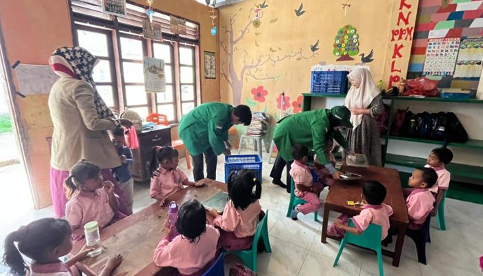 Terjun Ke Reuleut Timu, Mahasiswa KKN Fokus ke Program Pendidikan Usia Dini