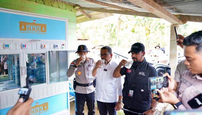 KSP Salurkan Water Purifier untuk Warga Aceh Timur