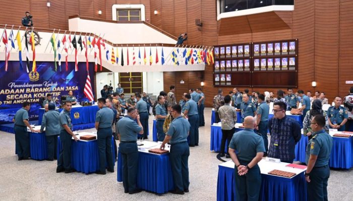 TNI AL Teken 113 Kontrak Pengadaan TA 2026